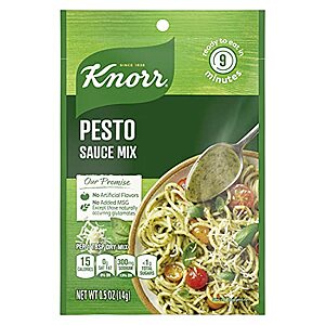 [SnS] $1.19 | 0.5-Oz Knorr Pasta Sauce (Pesto) at Amazon
