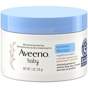 [SnS, AC] $2.39* | 1-Oz Aveeno Baby Eczema Therapy Nighttime Moisturizing Balm at Amazon