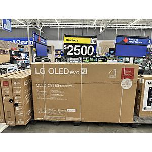 YMMV - 83" LG C5 OLED Evo AI Walmart Clearancr