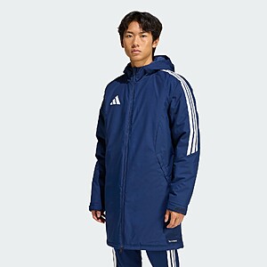 adidas men Tiro26 Stadium Parka (size: S) $45.6 + Free Shipping