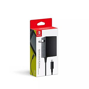 $24.47* | Official Nintendo Switch AC Power Adapter at Amazon