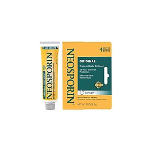 $4 FS PRIME WOOT Neosporin First Aid Antibiotic Ointment 1oz Tube