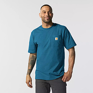 Carhartt Men's K87 Pocket T-Shirt (Various Colors) $13.99 + Free Shipping on $49+