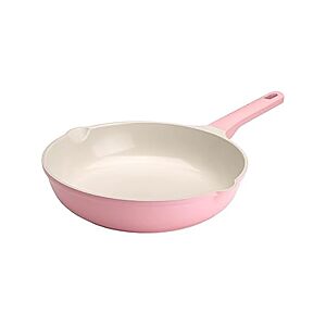 $17.99: Paris Hilton 11" Ceramic Nonstick Fry Pan, Cast Aluminum, Pink at Woot!
