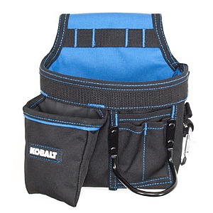 $6.50 LOWES Kobalt Polyester Carpenter Tool Pouch