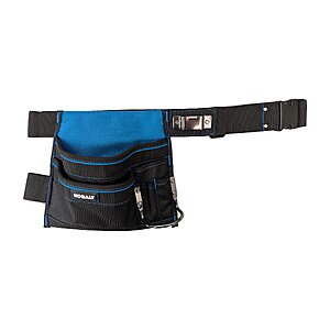 Kobalt Carpenter Polyester Tool apron one_size in Black | KB1245 $12.99