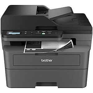 $149.99* | Refurb: Brother DCP-L2640DW Wireless Compact B&W Multi-Function Laser Printer at Amazon