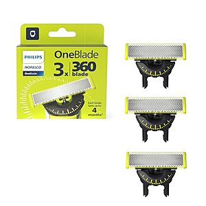 [SnS, AC] $23.97* | 3-ct Philips Norelco OneBlade 360 Blades (QP430/80) at Amazon ($7.99 each)