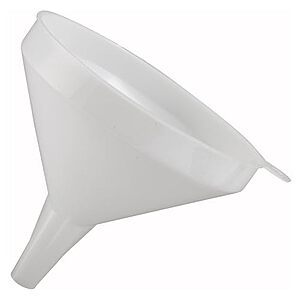 $1.69* | Winco 5 1/4" Commercial Kitchen Funnel (White) at Amazon