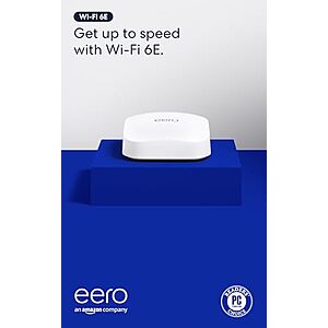 $149.99* | Amazon eero Pro 6E mesh wifi router at Amazon