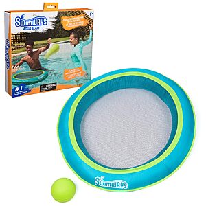 $5.68: SwimWays Aqua Slam Outdoor Trampoline Pool Game Playset for Ages 5+ at Amazon