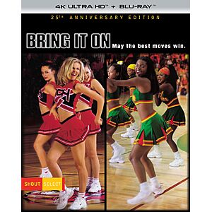 Bring It On - 25th Anniversary Edition 4K Ultra HD + Blu-ray $16.49 Amazon.com