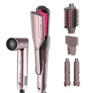 [Prime]Shark FlexFusion Ceramic Air Styler, Straightener+Curler, Blush, HD641S $279 + Free S&H at Amazon