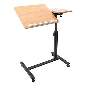 Mobile Laptop Table Adjustable 360° Rotation  w/ Tilting Top 58-90cm $39.4 + Free Shipping