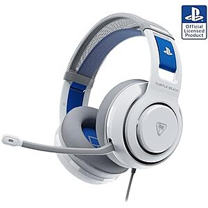 $34* | Turtle Beach Atlas 200 Wired Multiplatform Gaming Headset (White) at Amazon