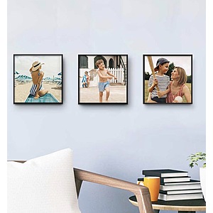 Walgreens Photo: 3-Pk 8" x 8" TilePix Customized Photo Framed Prints - $13.49 + free store pickup