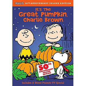 $9.49 Amazon It's the Great Pumpkin, Charlie Brown Deluxe Edition (DVD)