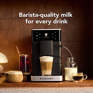 KitchenAid Fully Automatic Espresso Machine KF3 With Iced Coffee, KES8453 $799.95
