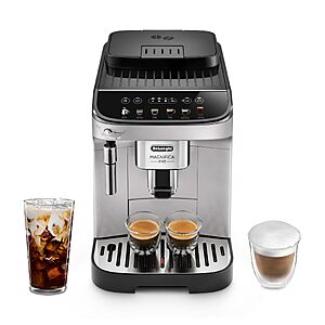 De'Longhi Magnifica Evo Espresso Machine, Manual Milk Frother, Silver $549.95