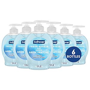 6-Pack 7.5-Oz Softsoap Fresh Breeze Liquid Hand Soap: 6 for $32.41 ($0.90 each) w/ S&S + Free Shipping w/ Prime or on $35+