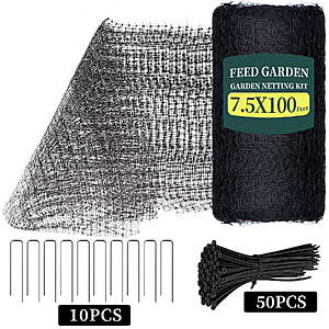 7' x 100' Alpacasso Garden Netting w/ 3/4" Mesh $13.49 + Free Shipping w/ Walmart+ or on $35+