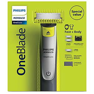 Philips Norelco OneBlade Face Body Shaver $39.98