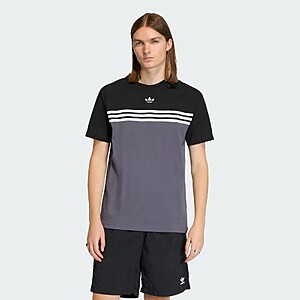 adidas men CHEST STRIPES TEE (2XL) $8.4 + Free Shipping
