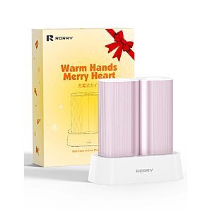 RORRY Hand Warmers Rechargeable 2 Pack 10000mAh 360° Heating Magnetic $18.49