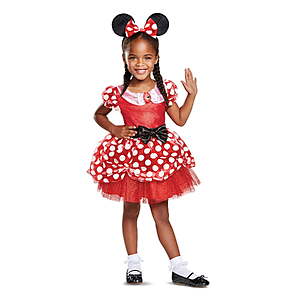 Disney Minnie Mouse Halloween Costume Toddlers (Red or Pink) - $14.97