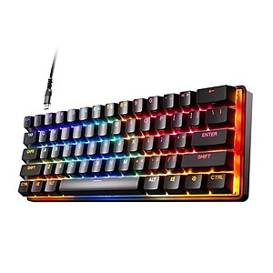 $63.99 | SteelSeries Apex 9 HotSwap Optical Mini Keyboard at Woot!
