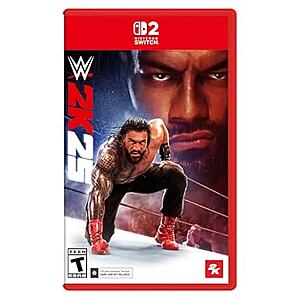 WWE 2K25 (Nintendo Switch 2) $15 + Free Shipping w/ Prime or on orders over $35