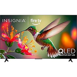 $299.99* | 65" Insignia QF QLED 4K UHD Smart Fire TV (2025) at Amazon