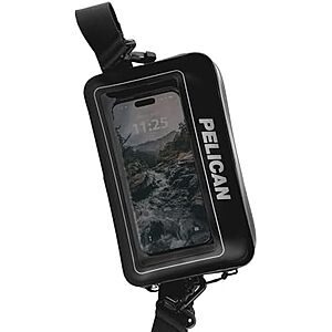 [Prime] $18.74* | 2L Pelican Marine Water-Resistant Phone Sling Bag w/ Adjustable Strap at Amazon