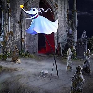 Disneys 4.5 FT LED ZERO From Nightmare Before Christmas Movie $90