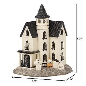 Lenox Vintage Halloween Light-Up Manor Figurine $67.96