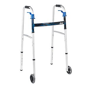 Drive Medical Trigger Release Folding Walker with Contoured Hand Grips $29.99 + Free S&H w/ Prime or $35+