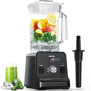 Aeitto 68 Oz Large Capacity Professional Countertop Blender, 1500-Watt Smoothie Blender $29.99