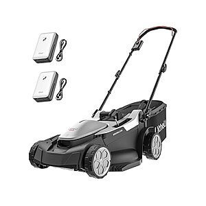 Litheli 18" 40V Brushless Cordless Lawn Mower w/ 6-Position Height Adjustment & 2x4.0Ah Batteries $64 + Free Shipping w/ Prime or $6 Fee per Order