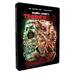 Terrifier 2 (Steelbook) [4K UHD] $17.96 Amazon.com
