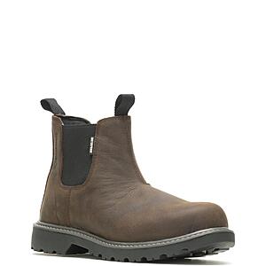 Wolverine Men's Floorhand Romeo Steel Toe Work Boots (Dark Brwon, Sizes: 7-13) $50 + Free Shipping