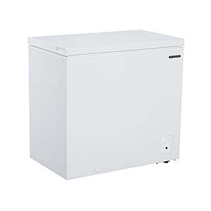 $205 Frigidaire 7.0 Cu. ft. Garage Ready Chest Freezer, White