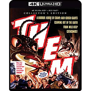 Them! - Collector's Edition 4K Ultra HD + Blu-ray $26.99 Amazon.com