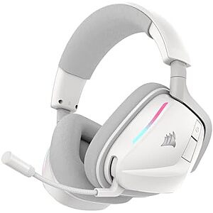 $49.99* | Corsair Void v2 Wireless Bluetooth PC PS5 Switch Gaming Headset – White at Amazon