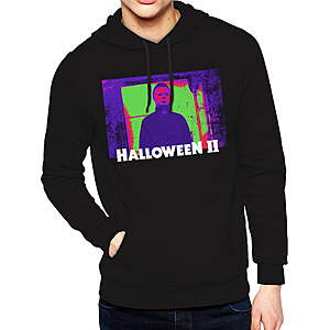 Halloween 2, Men's Apparel Graphic Hoodie Sweatshirt, Trippy Door $8.08+