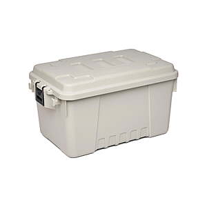 Plano Sportsman's Trunk, Smoke, 14-Gallon Lockable Storage Box $13.83