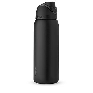 40-Oz Owala FreeSip Insulated Stainless Steel Water Bottle w/ Straw (Black) $31.95 + Free Shipping w/ Prime or on $35+