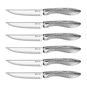 Amazon – HISSF 6-Pc Serrated Steak Knife Set - $7.99 w/ Code