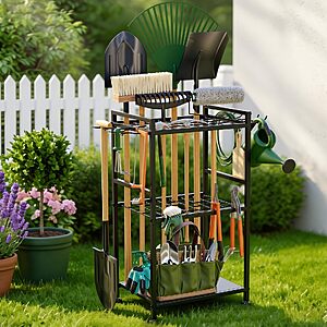 Amazon – SPACECARE Garden Tool Organizer for 35+ Tools - $16.49 w/ Code