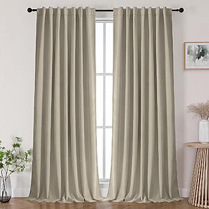 Amazon – Joydeco 100% Blackout Curtain 2-Panel Set - $22.79–$34.79 w/ Code