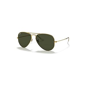 $96.79 | Ray-Ban Unisex RB3025 Aviator Aviator Sunglasses at Woot!